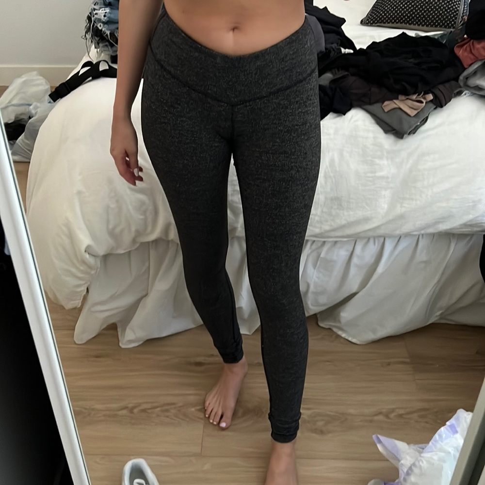 Lulu Lemon Legging Black/Grey